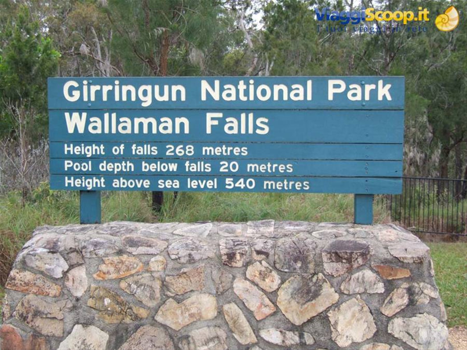 ingresso al Girrigun N.P.