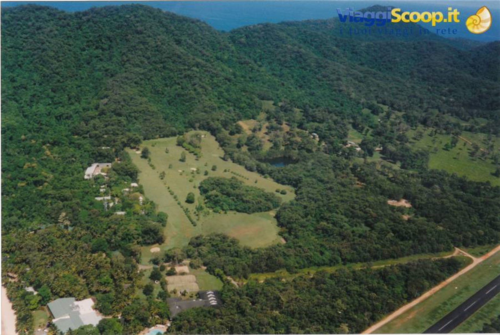 paesaggi del Queensland dall' alto
