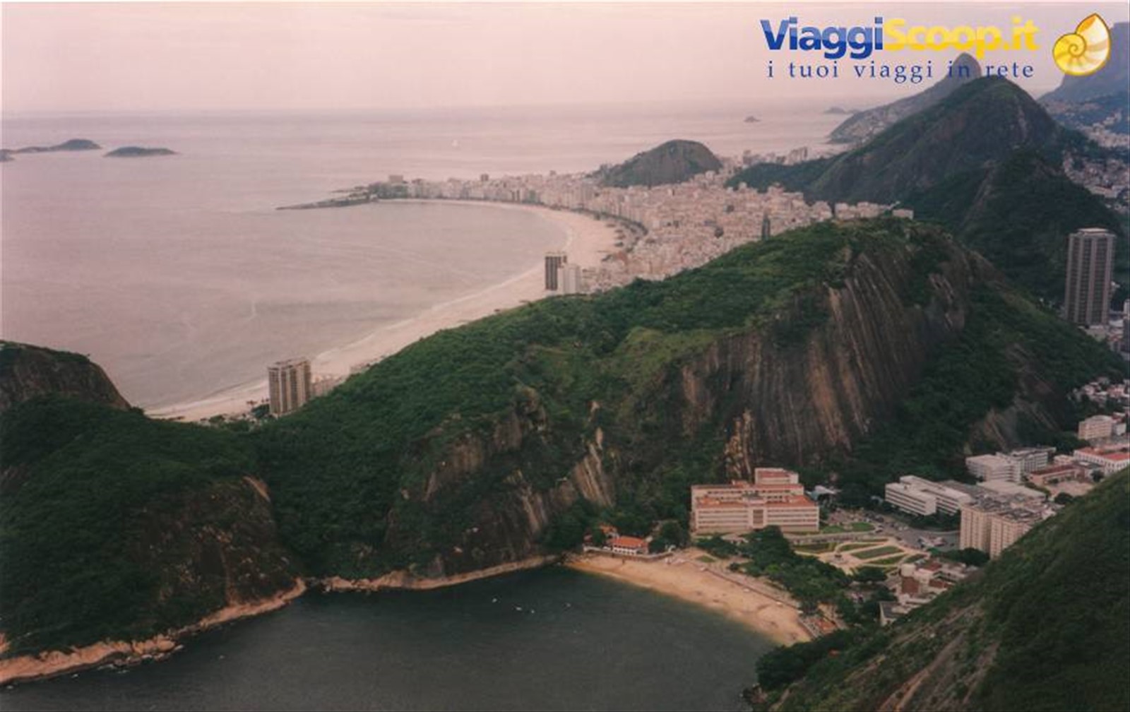 panorama dal Pao de açucar