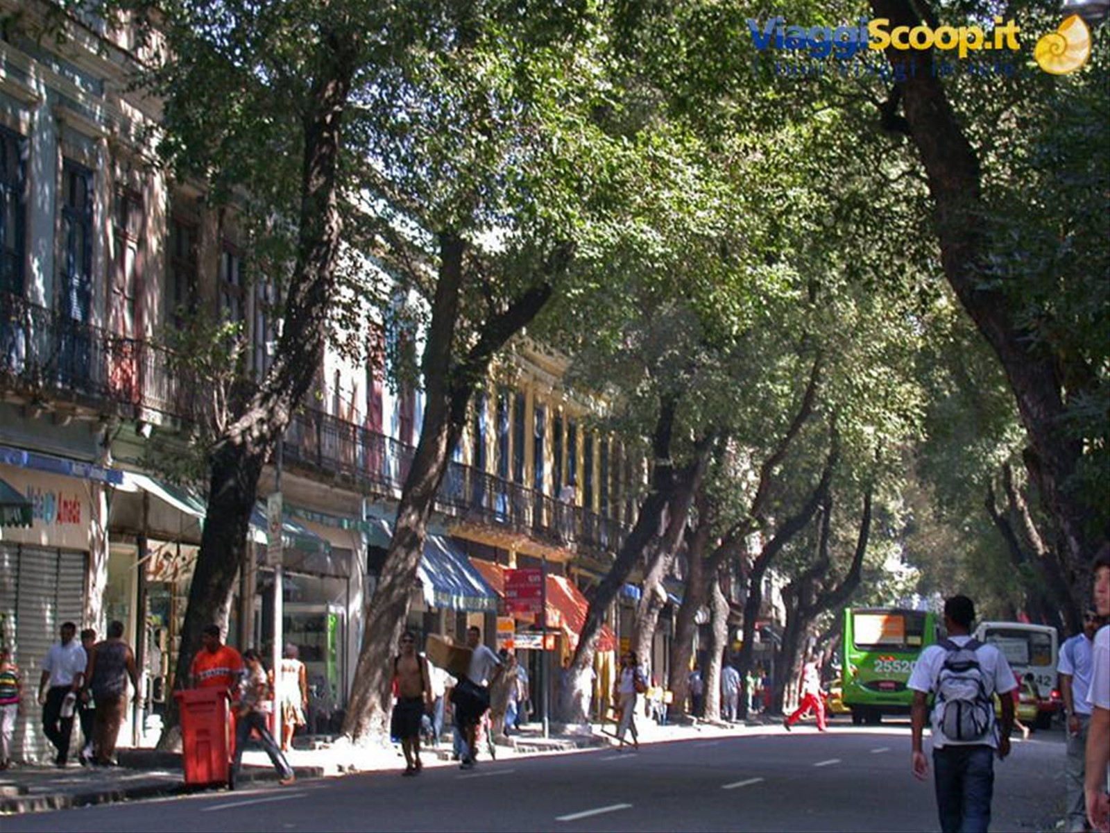 centro di Rio, rua Carioca
