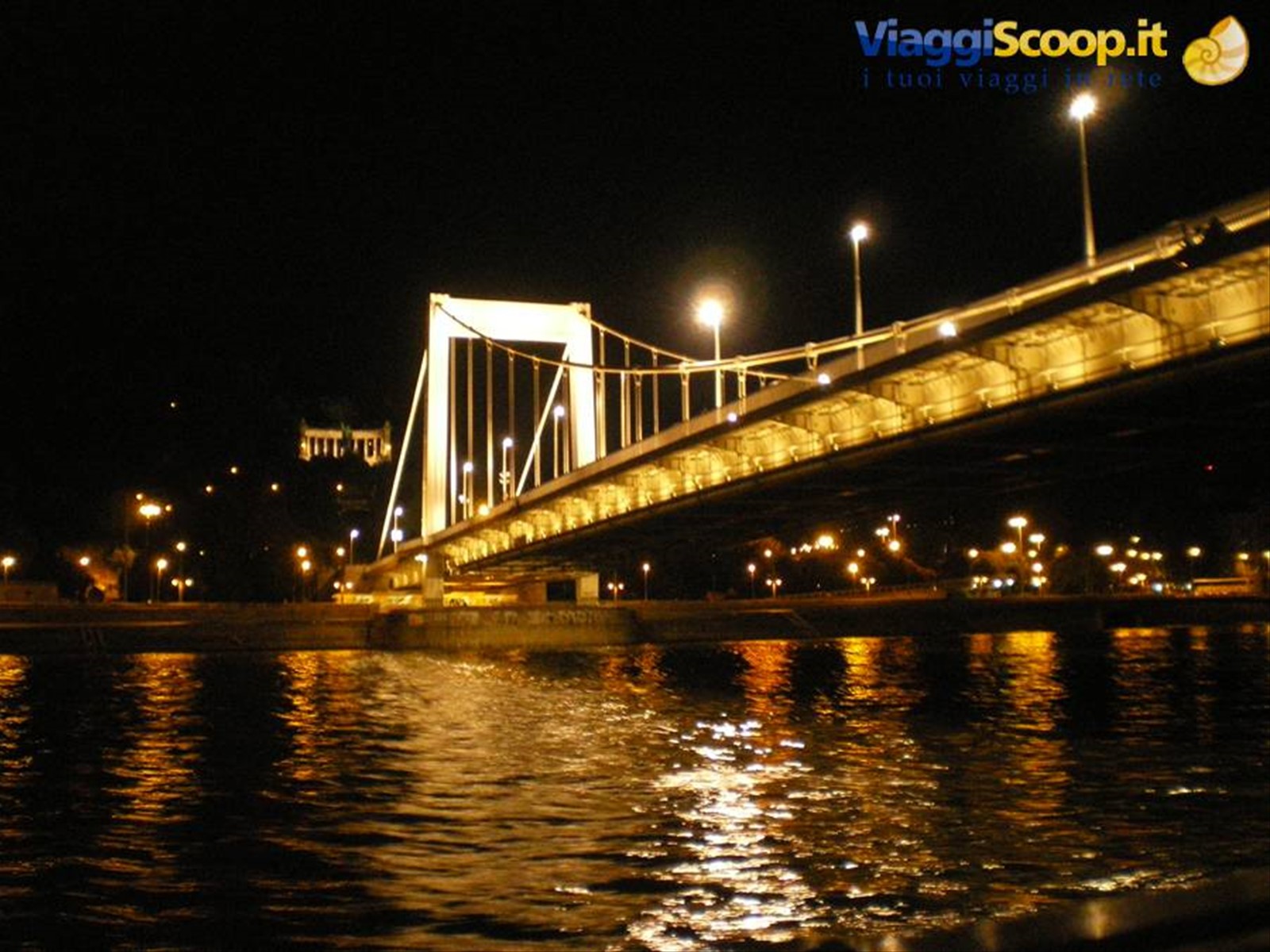 ponte elisabetta di notte