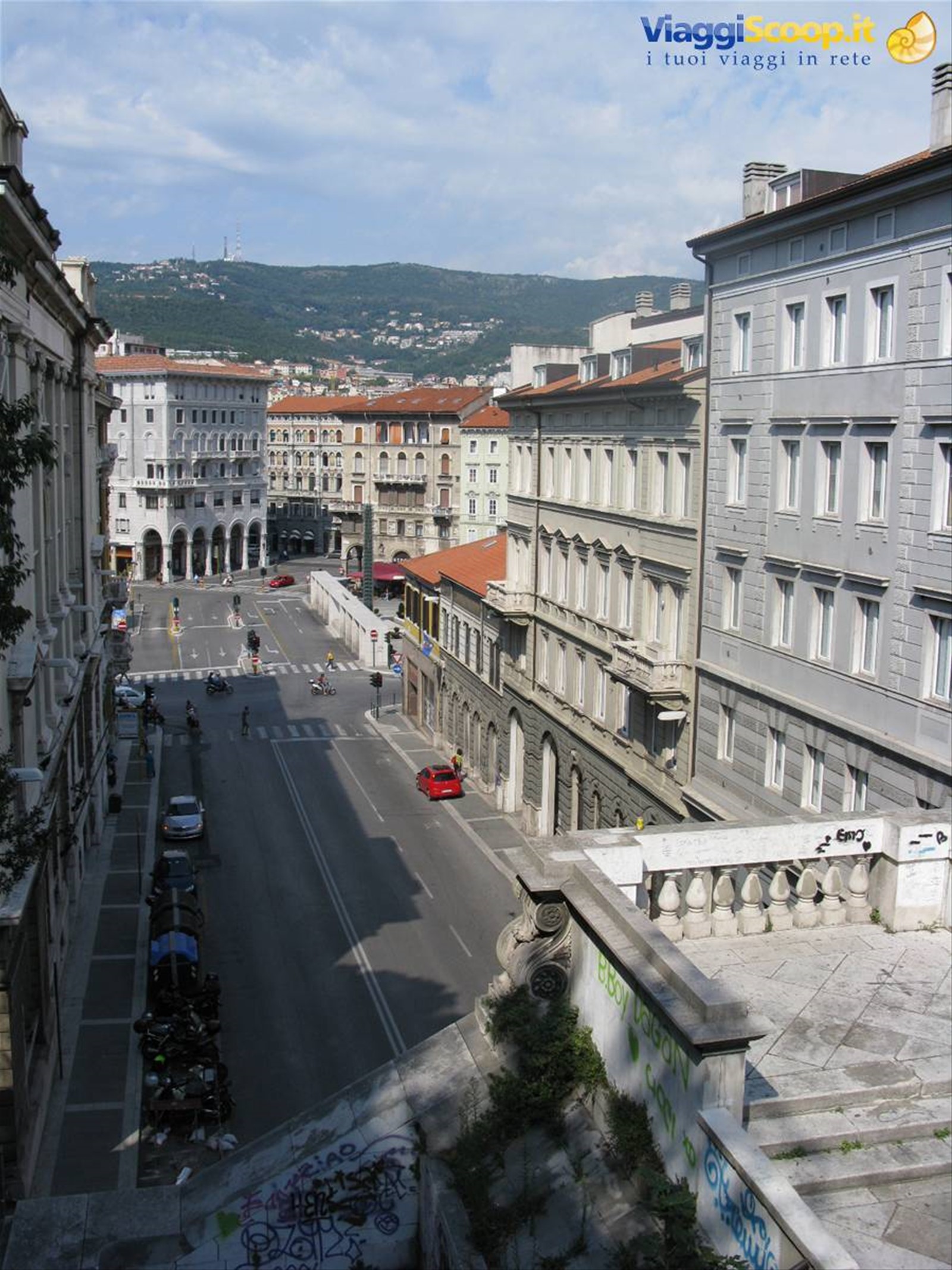panorama a metà scala