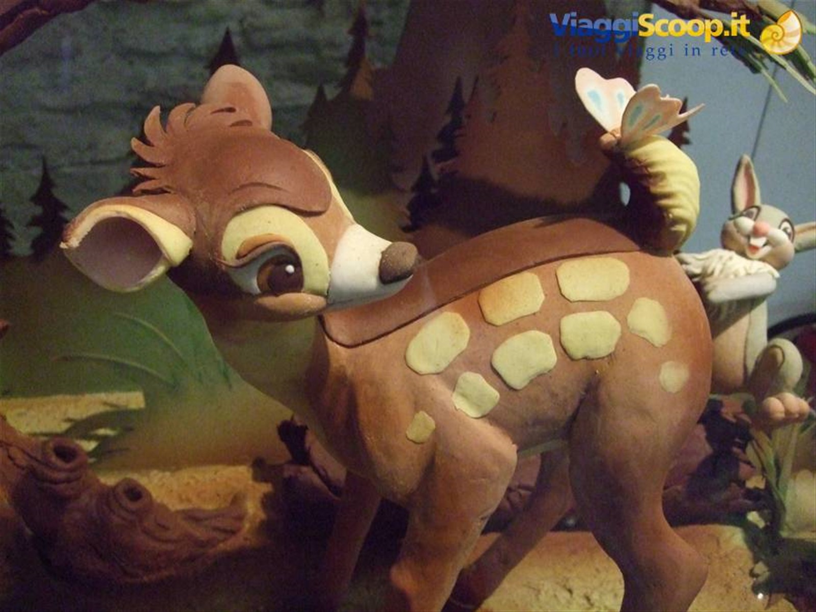 Bambi al Museo del Cioccolato di Barcellona