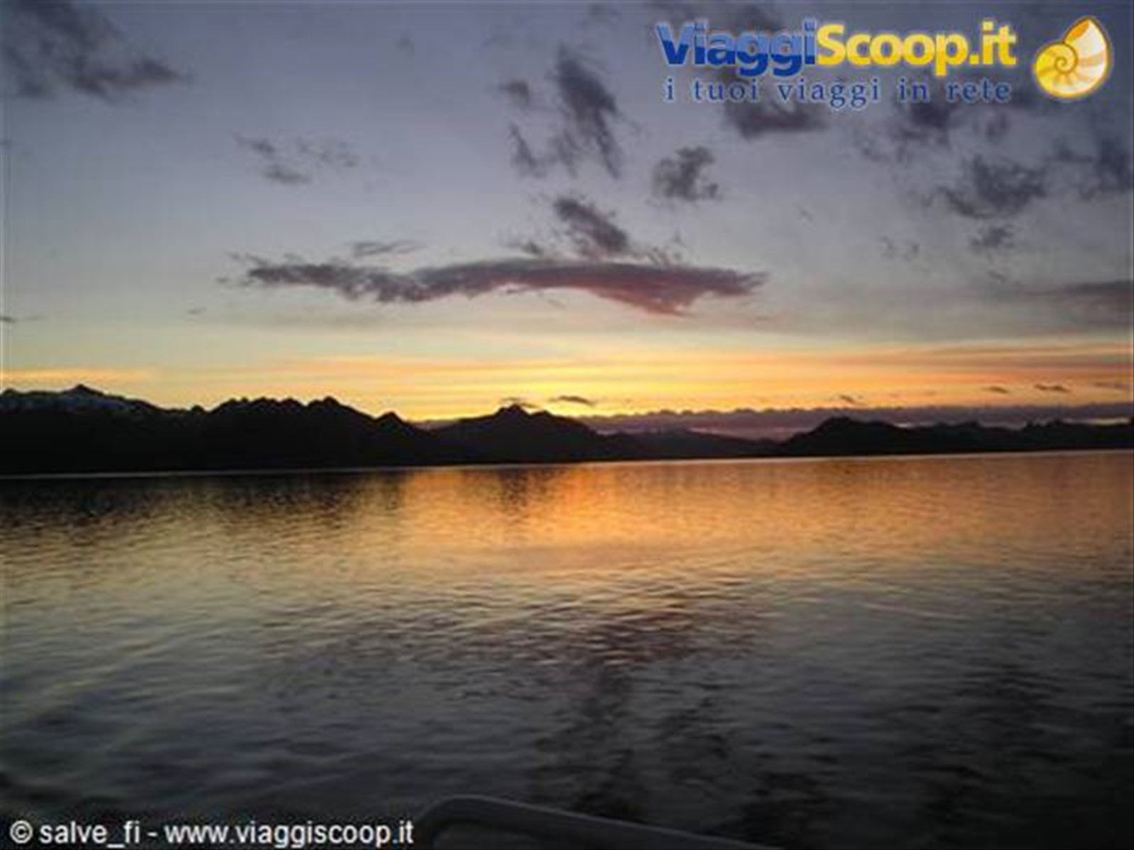 TRAMONTO SUL CANALE DI BEAGLE