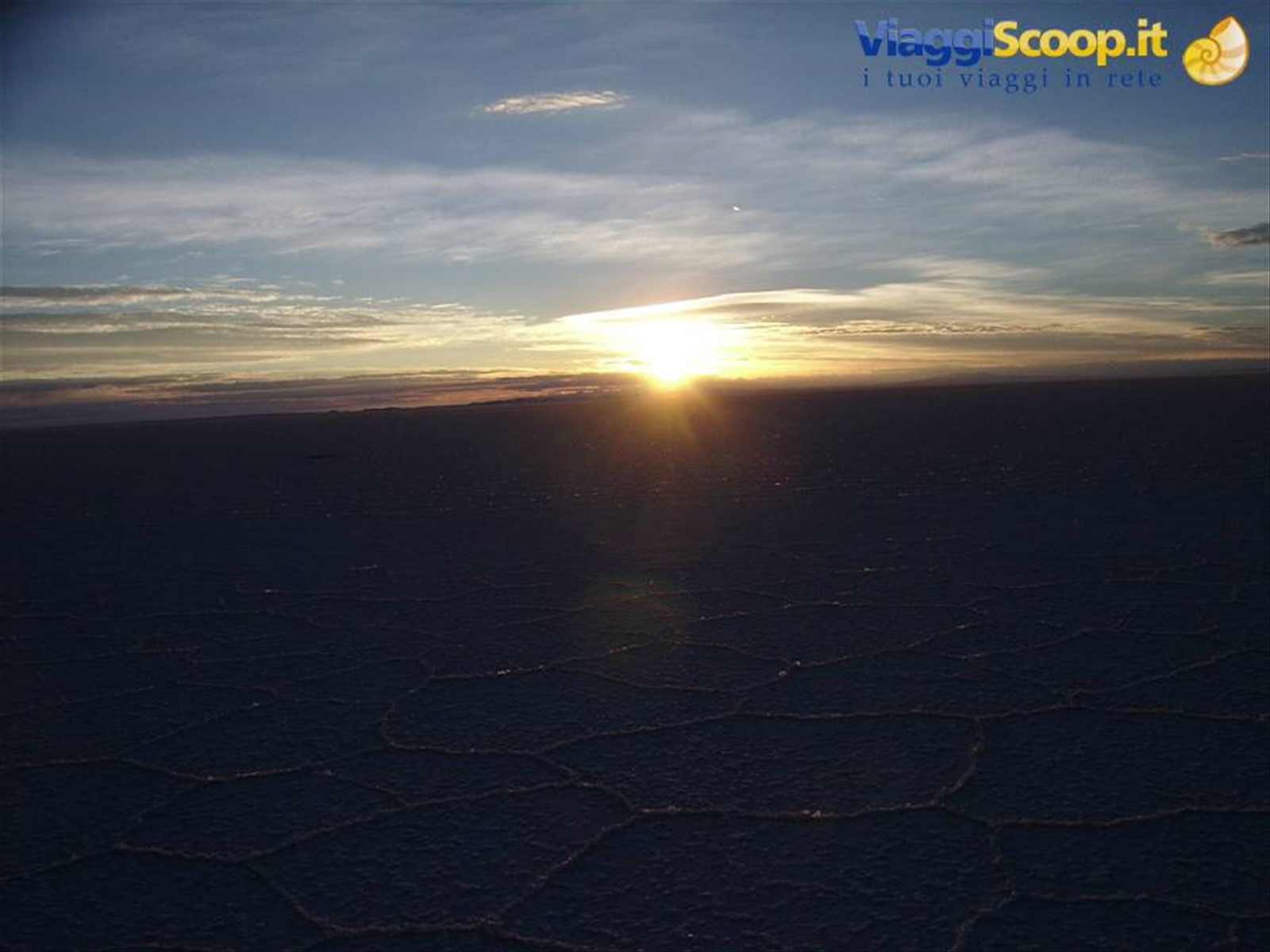 Alba al Salar de Uyuni