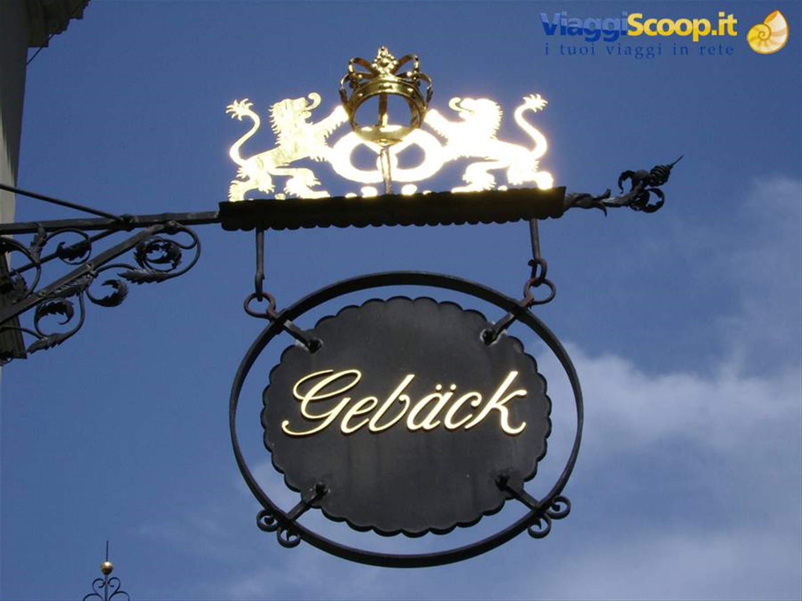 Insegna caratteristica al Nikolaiviertel