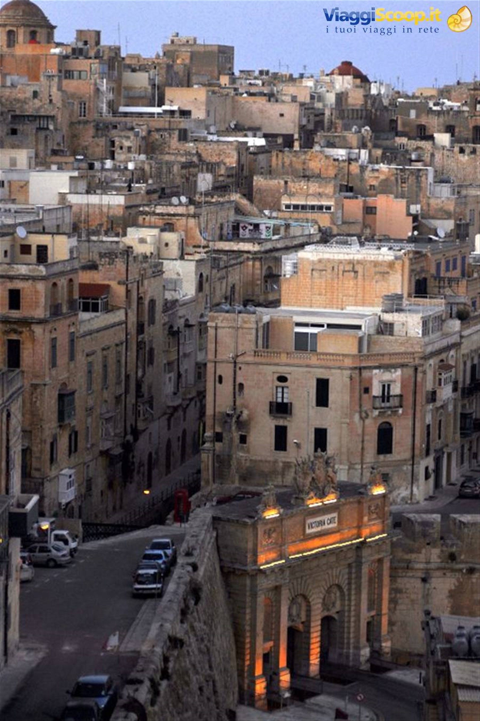 La Valletta al tramonto