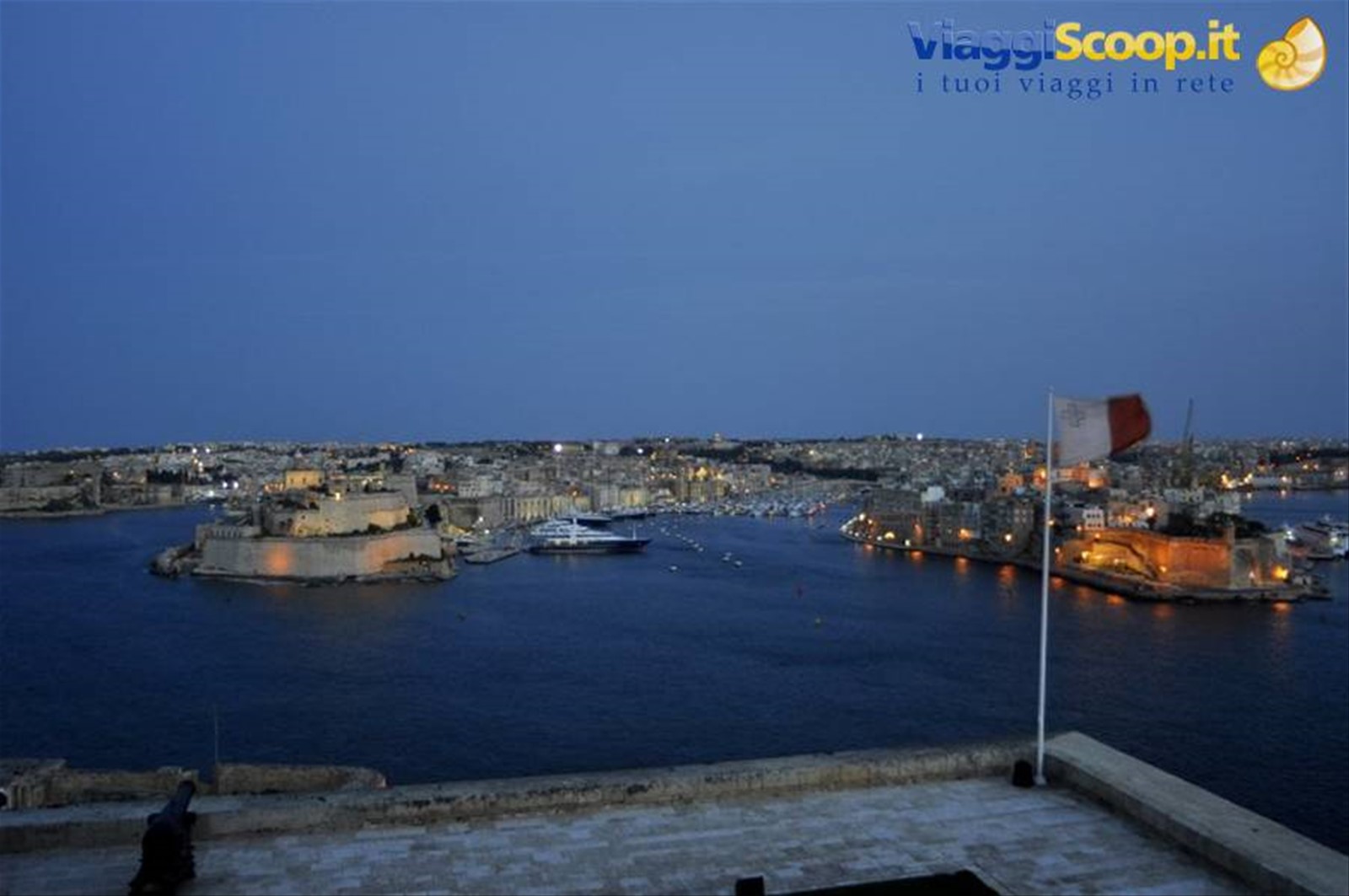 Gran Harbour al tramonto
