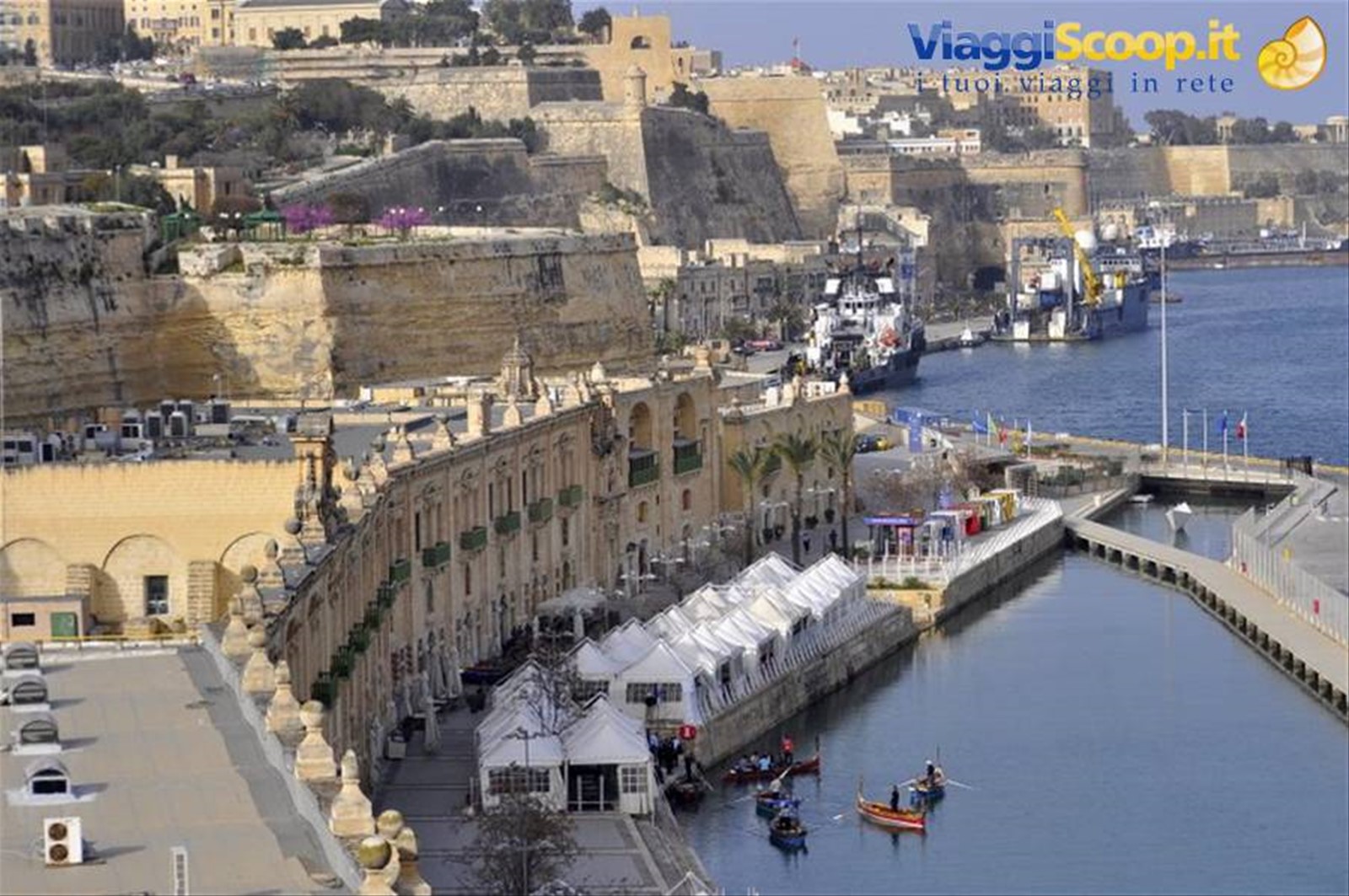 Waterfront di La Valletta