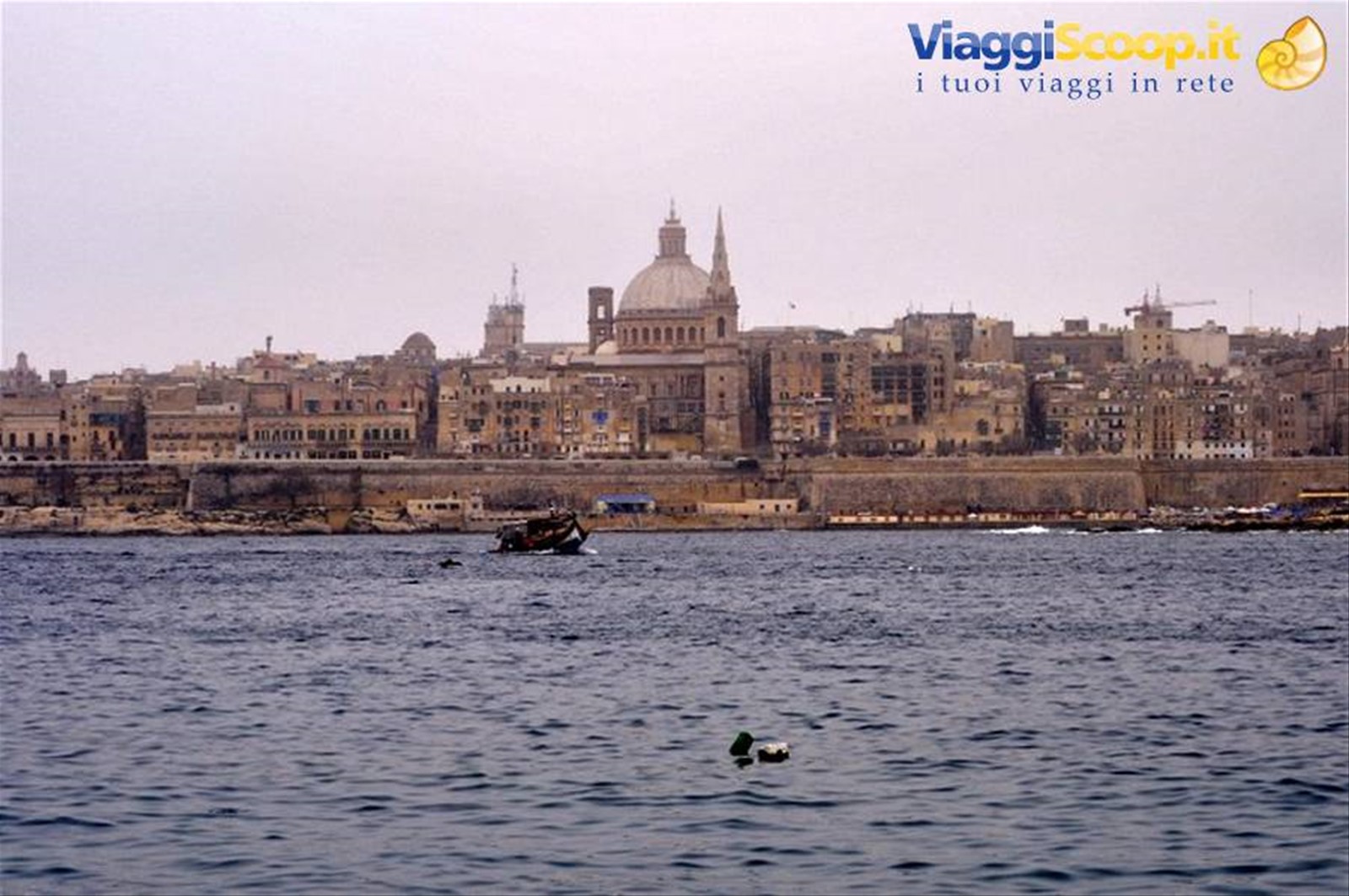 veduta di La Valetta da Sliema