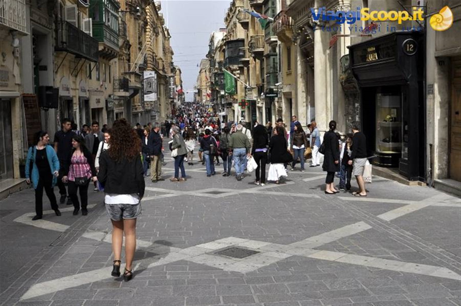 Via principale di La Valletta