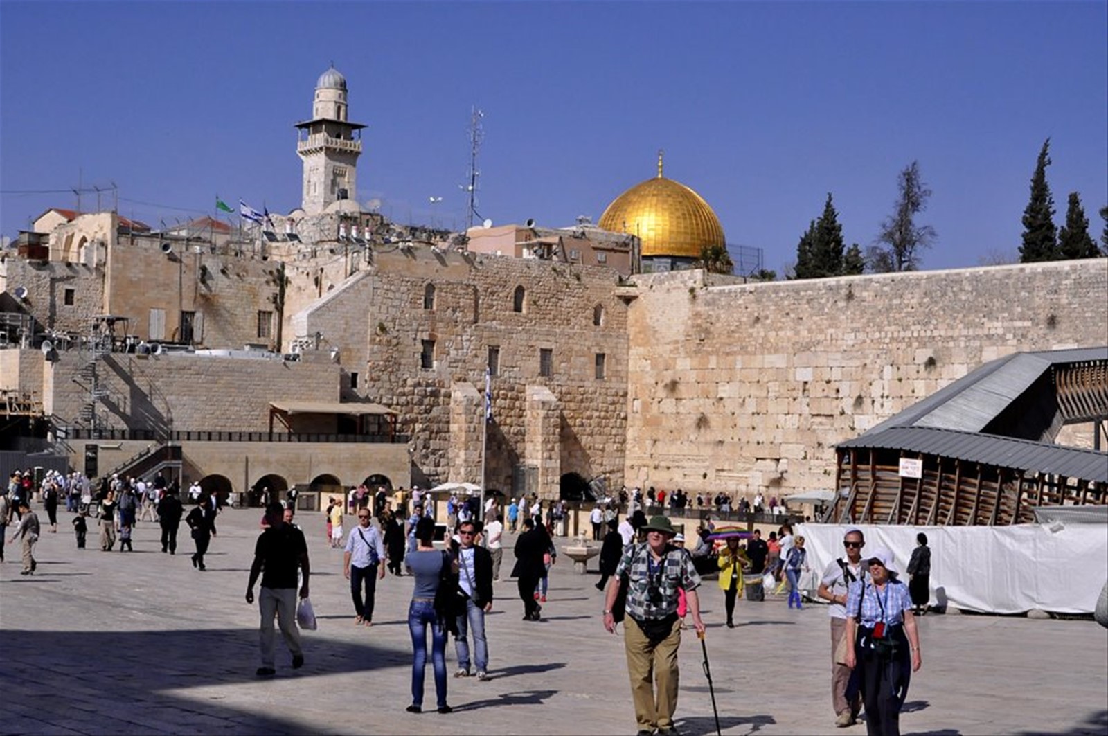 Muro del Piano e Moschea Al Aqsa