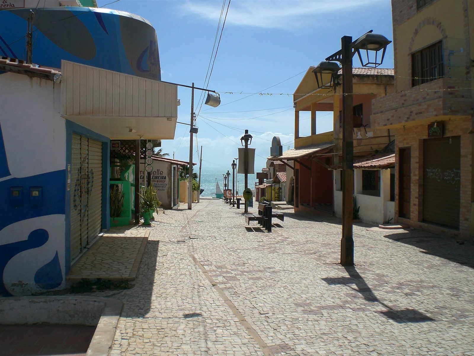 La via principale di canoa