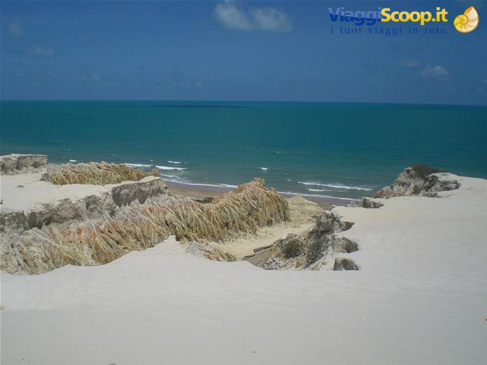 Dune nelle vicinanze di canoa