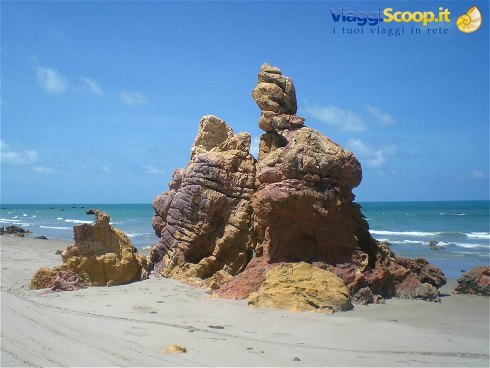 Roccia multicolore