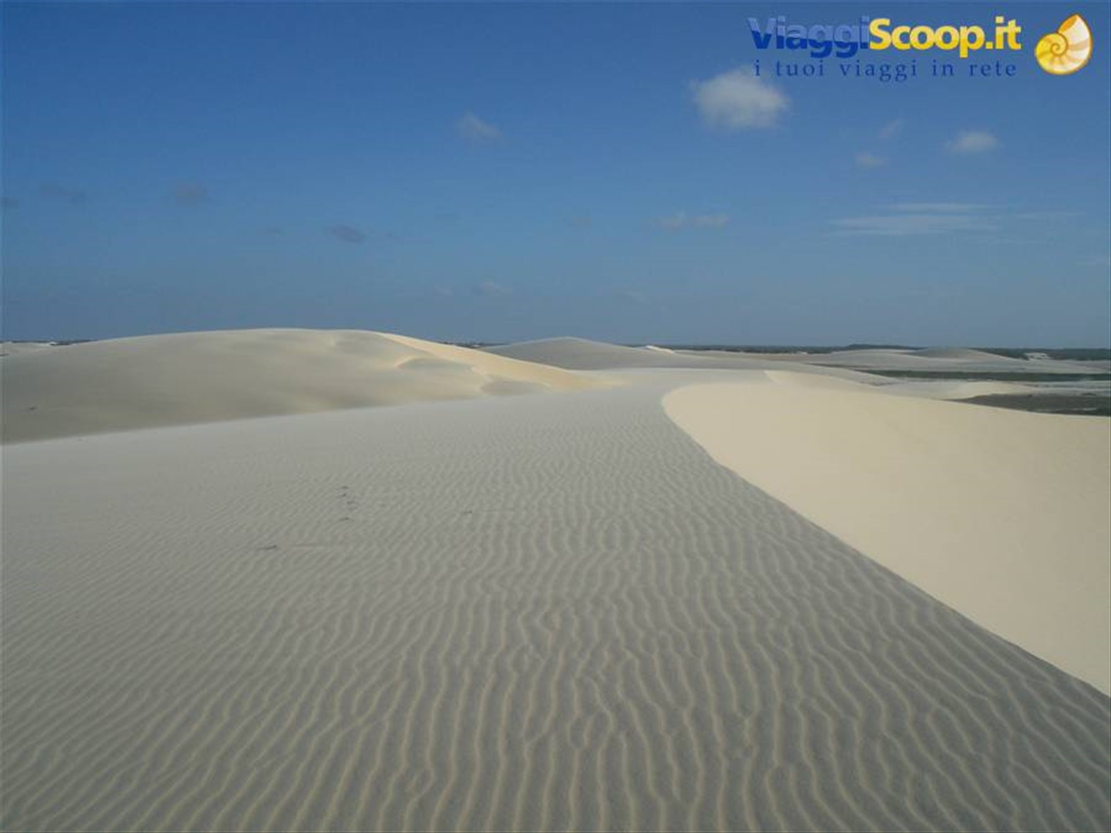 Dune di sabbia intorno a Jeri