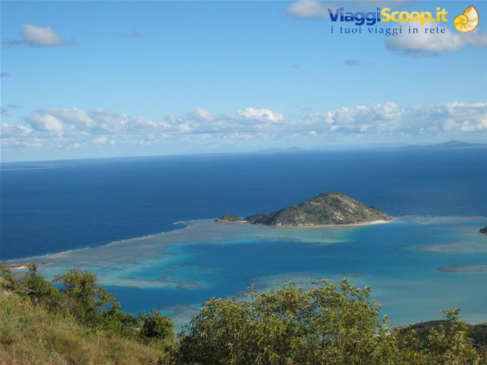 Lizard Island vista dal sentiero verso il Cook's Lookout
