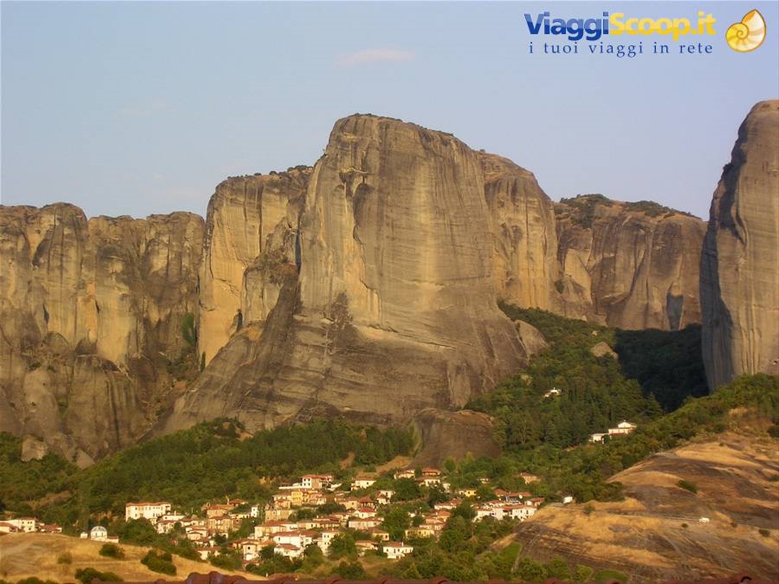 meteore viste da Kalambaka