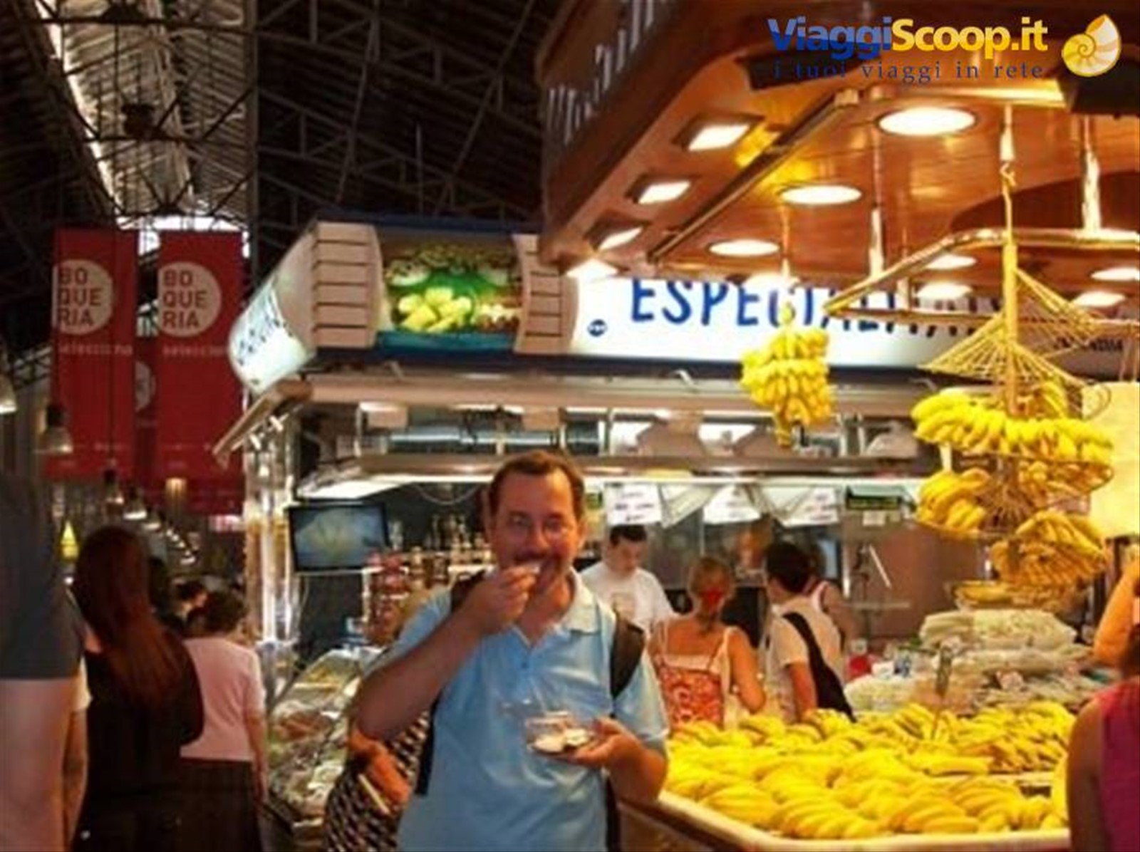 Dentro il mercato della Boqueria