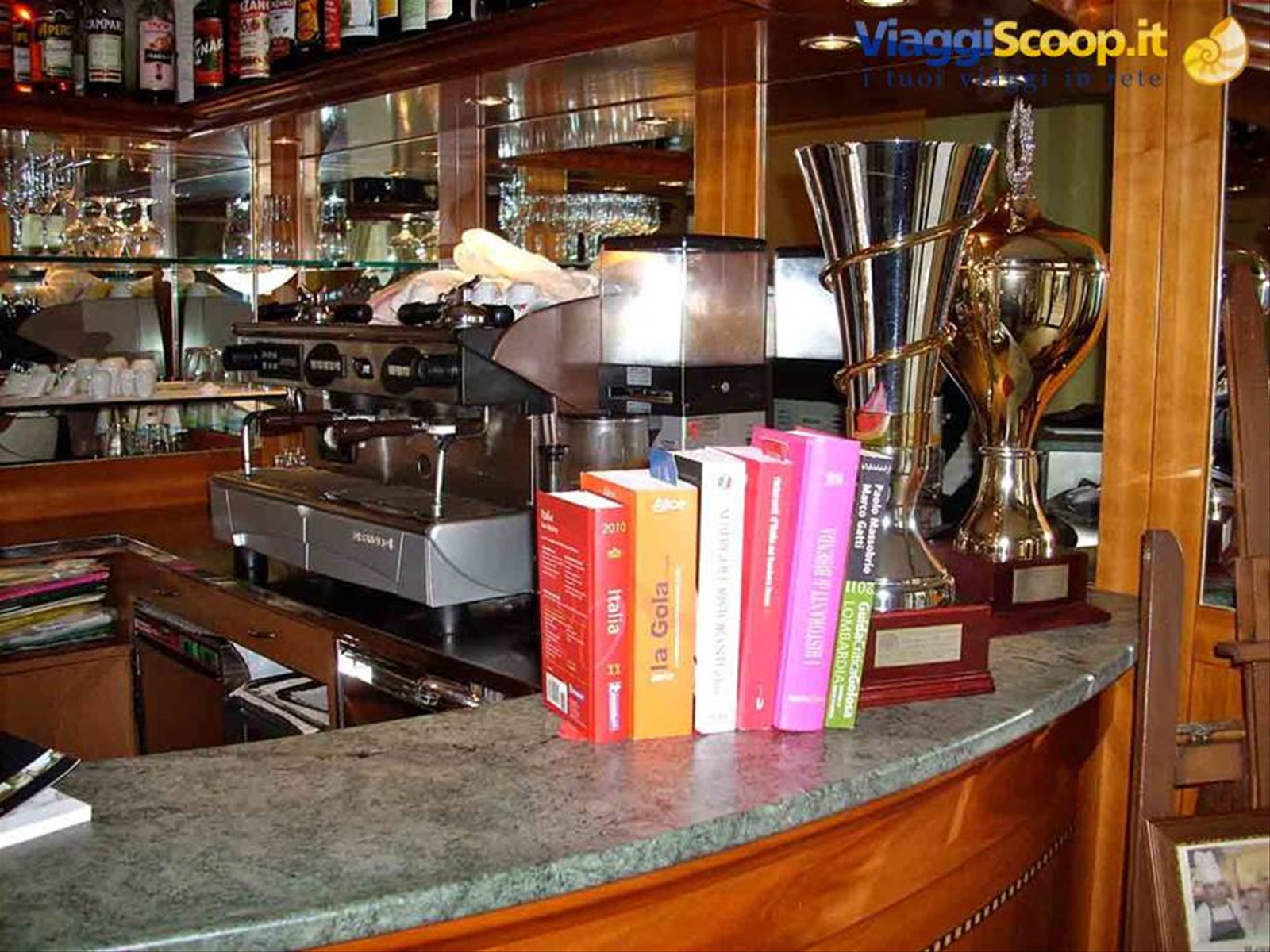Il bar del Ristorante Il Gusto della vita