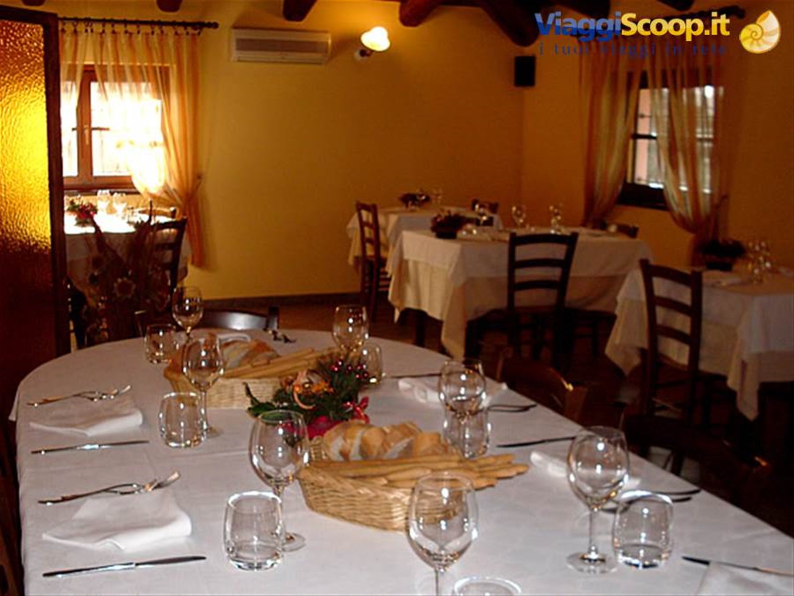 Presso le sale del Ristorante La Bossolasca