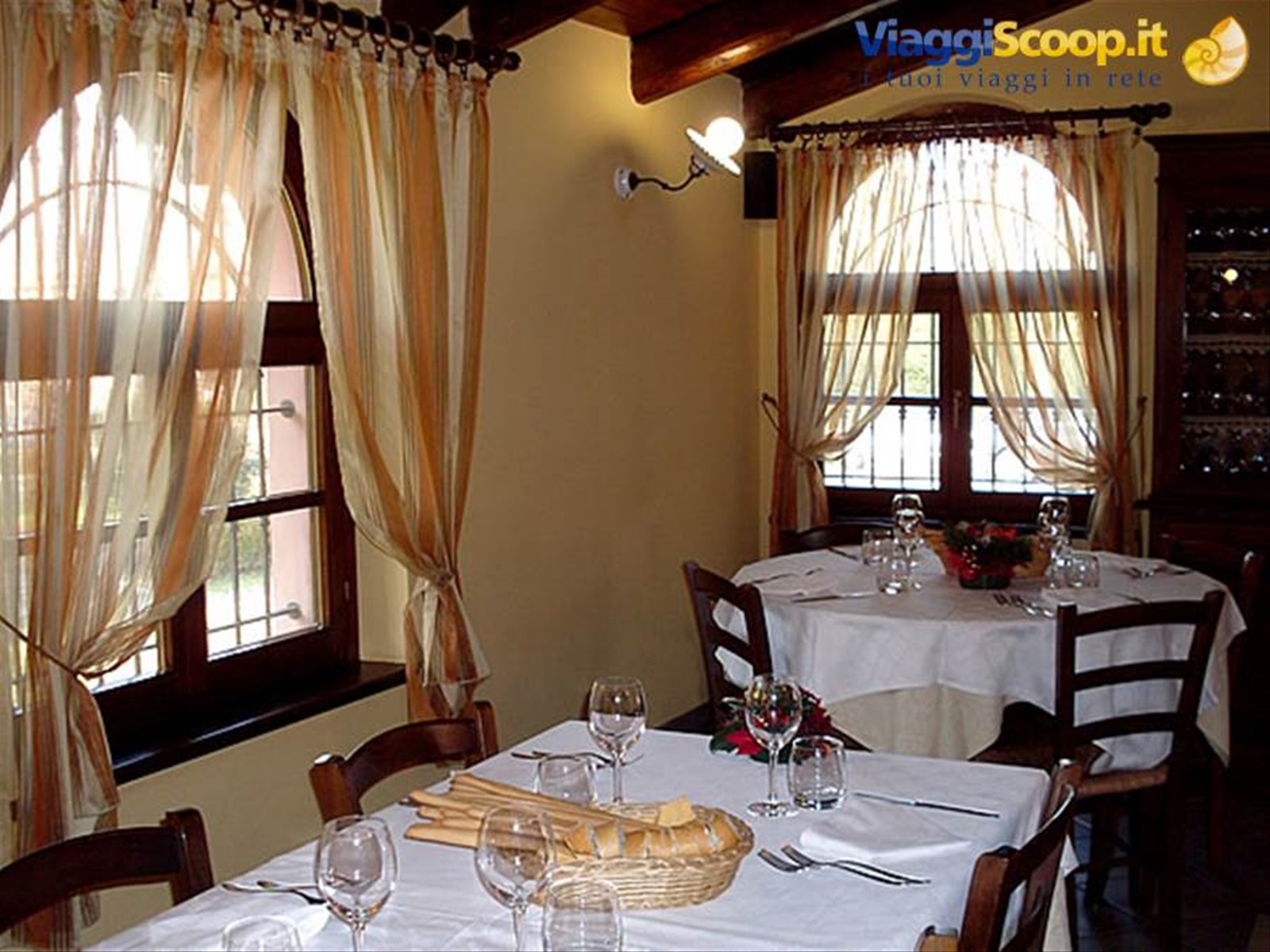 Presso le sale del Ristorante La Bossolasca