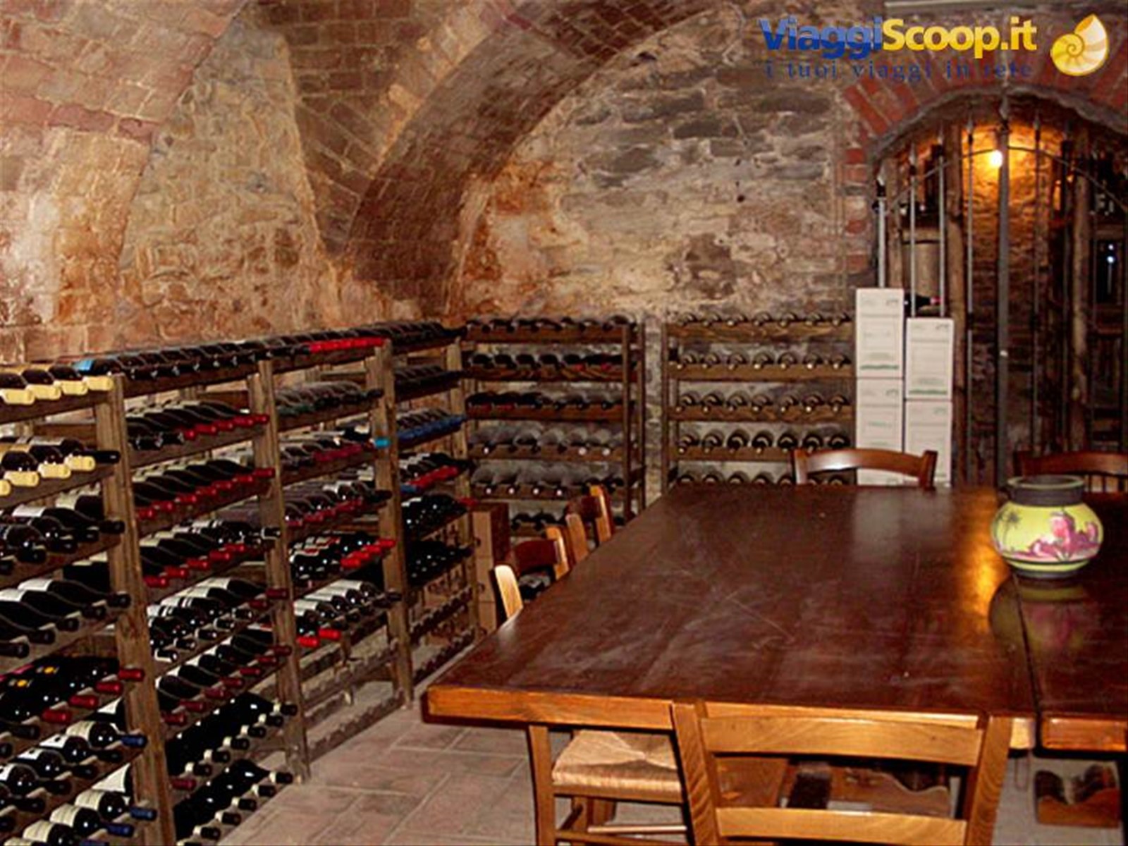 Nella cantina del Ristorante La Bossolasca