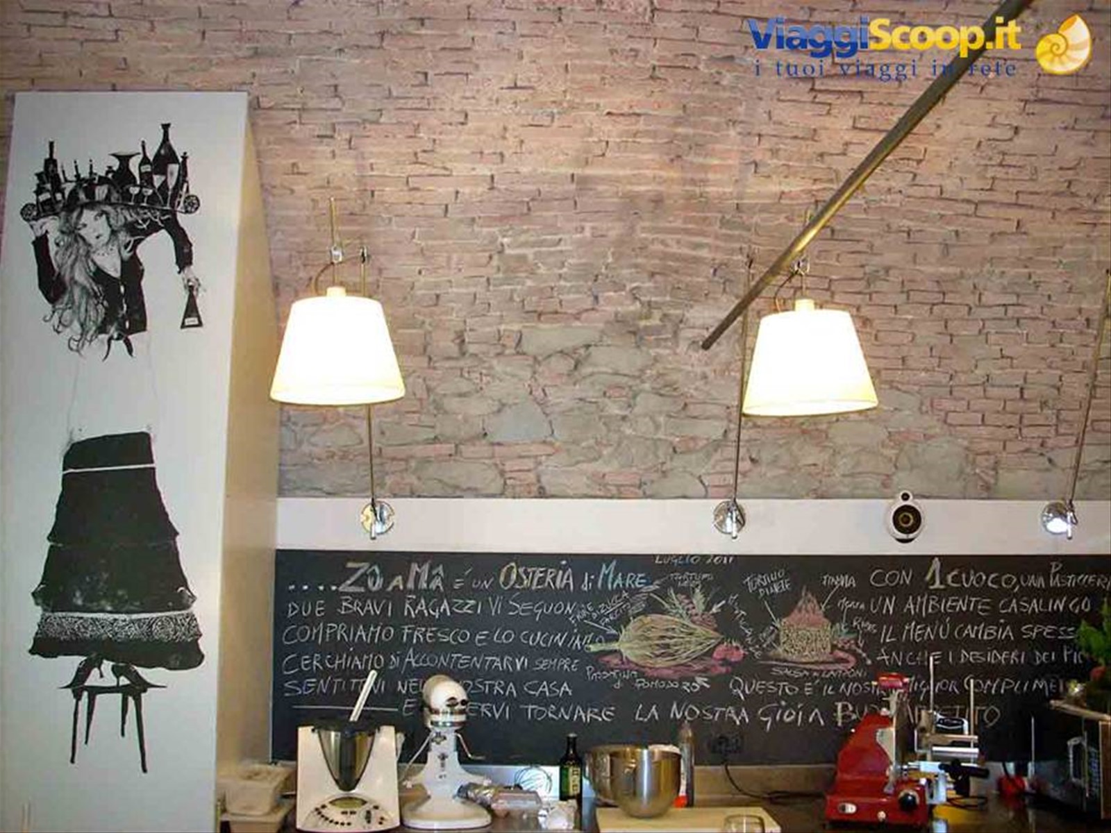 Presso il Ristorante Zu a Ma di Spotorno