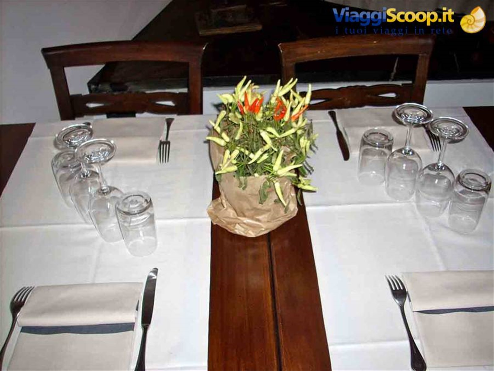 Ai tavoli del Ristorante Matama'