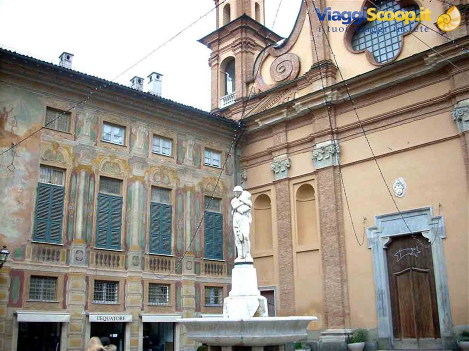 Nel centro storico di Novi Ligure