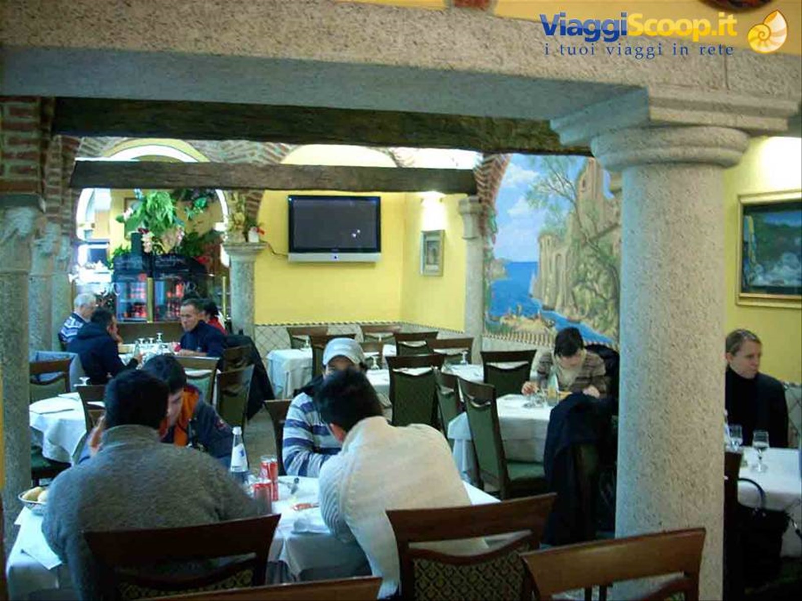 Presso il Ristorante Marechiaro