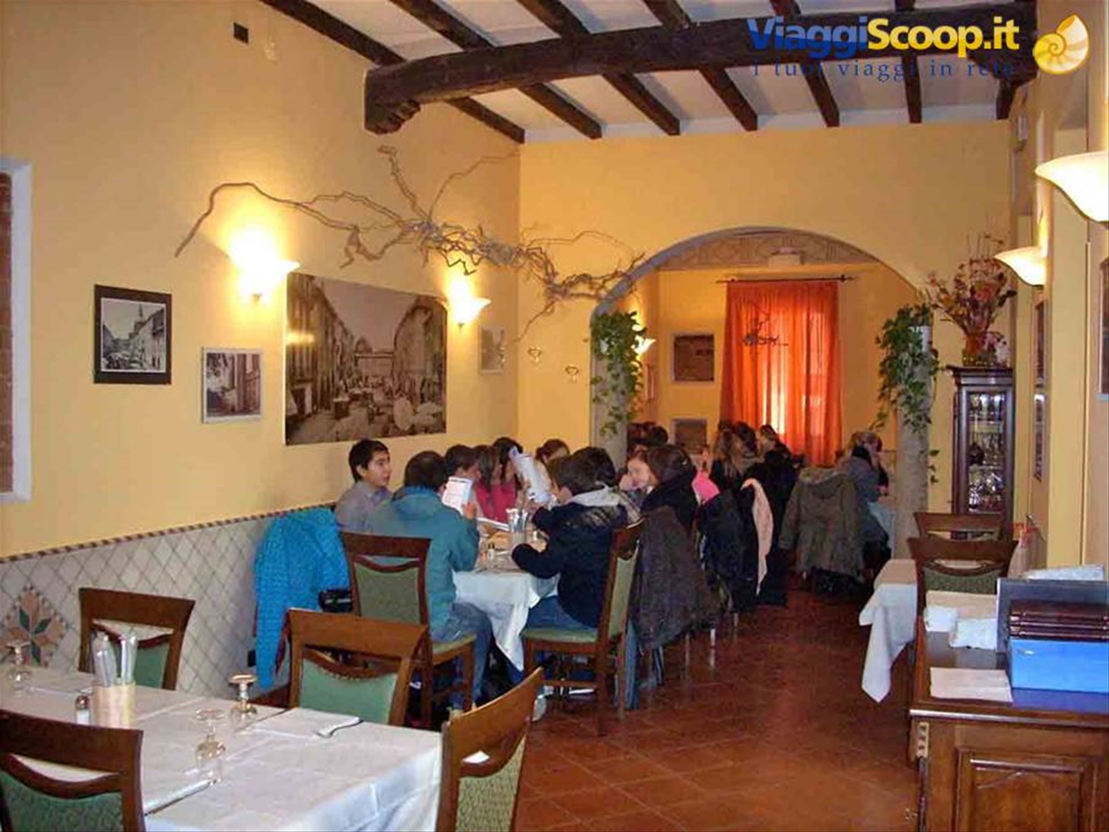Presso il Ristorante Marechiaro