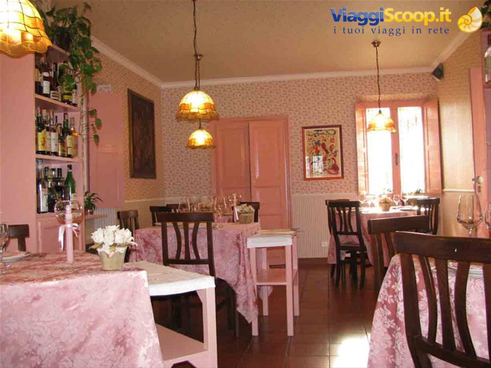 Nelle sale del Ristorante La Volpina di Ovada