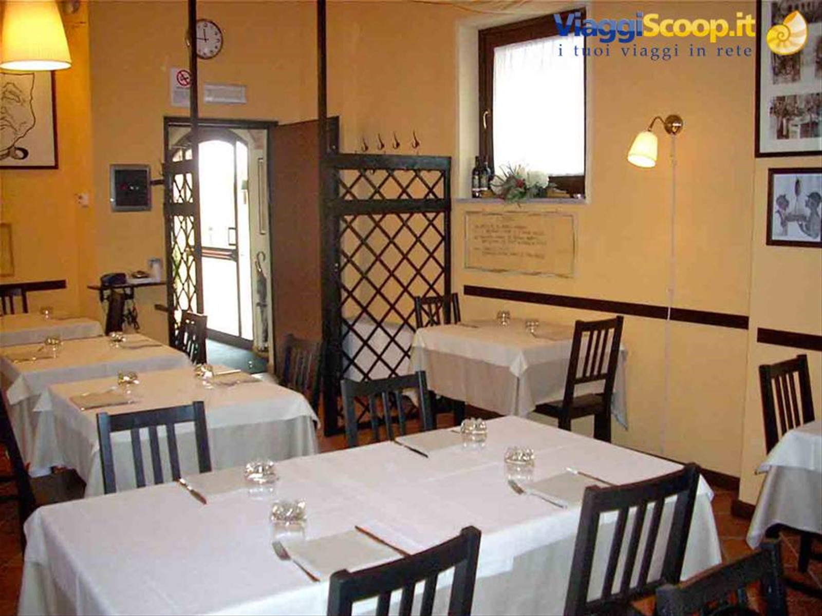Presso il Ristorante La Casa del Fiume