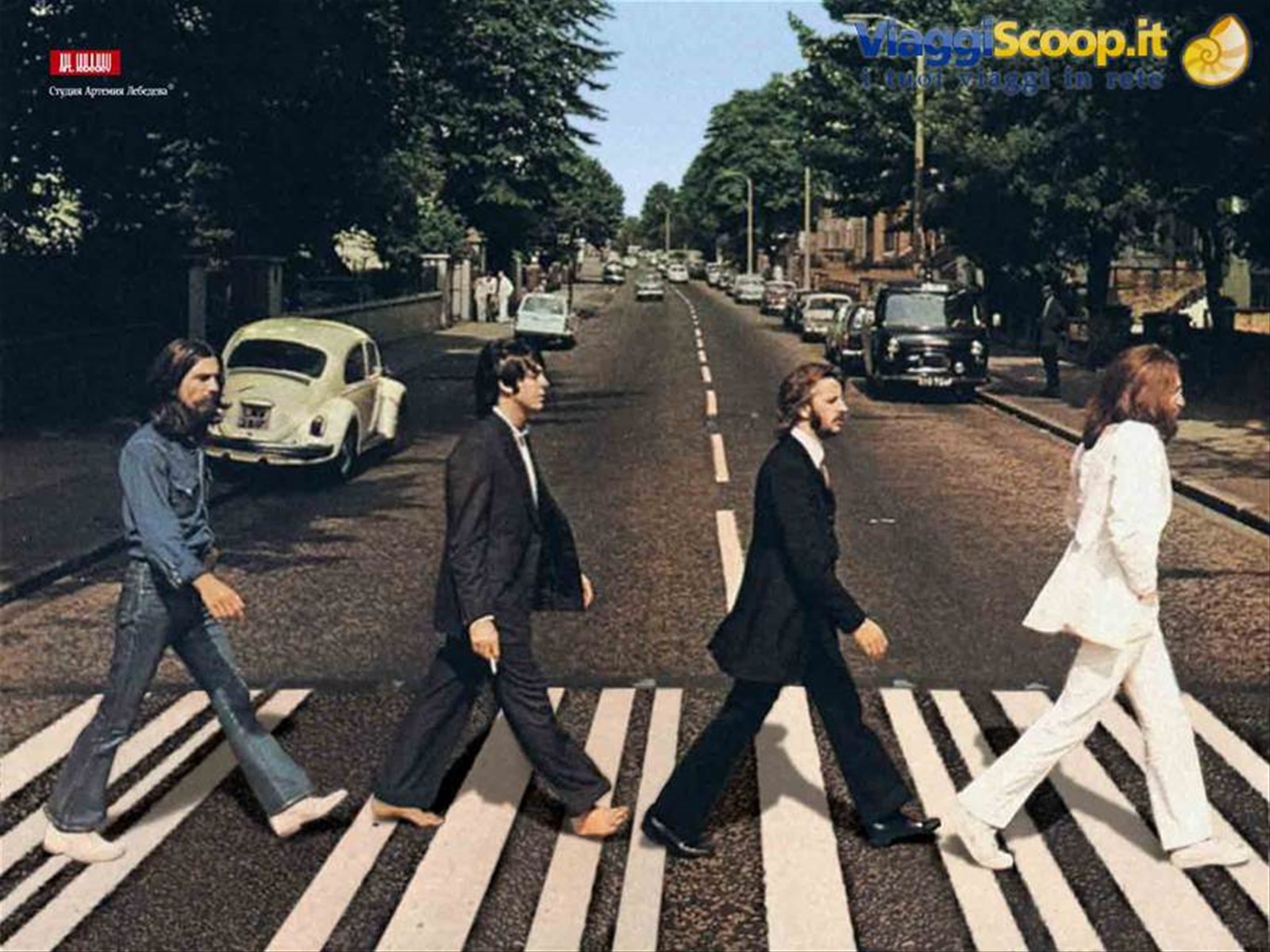La mitica Abbey Road...