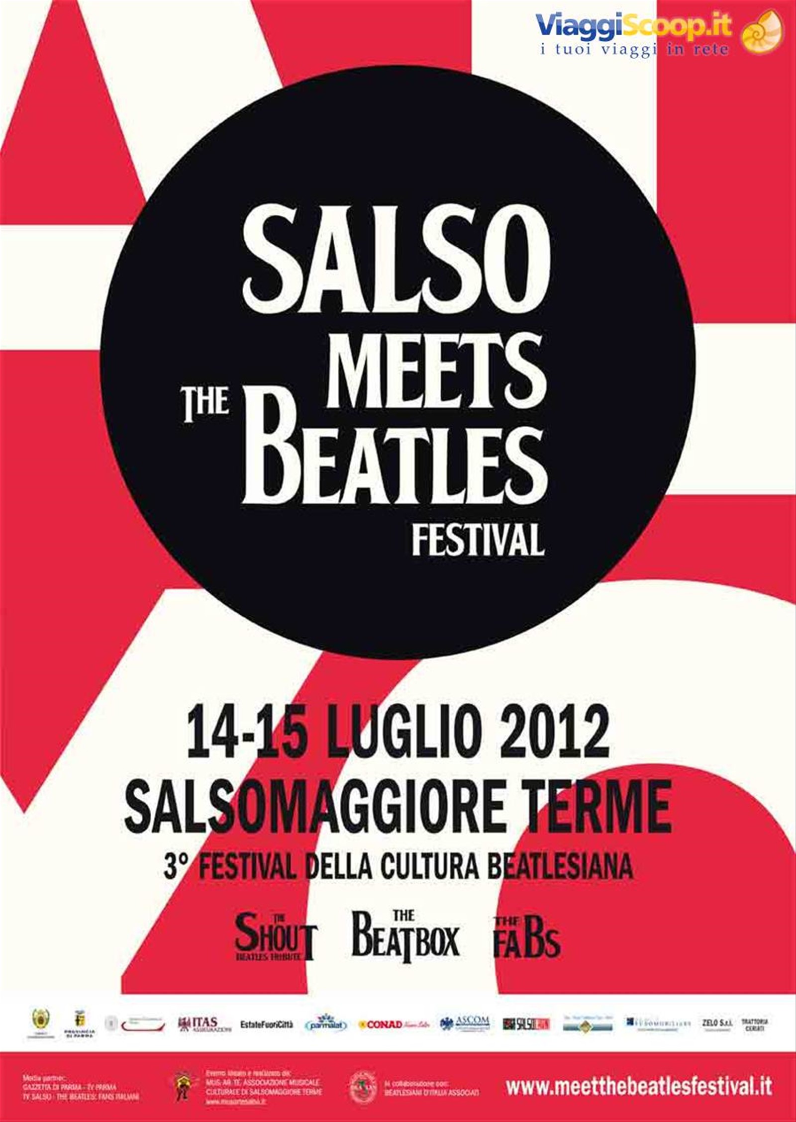 La locandina di Salso Meets The Beatles 2012
