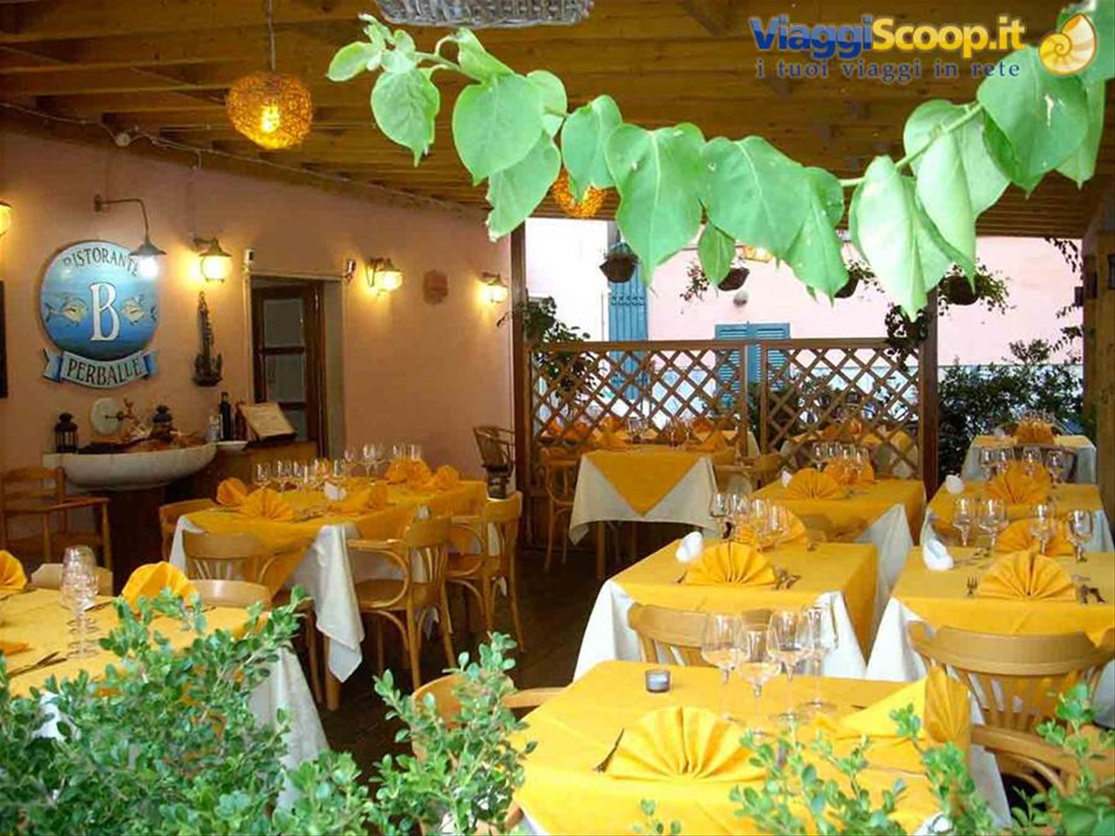 Il dehor del Ristorante Perballe