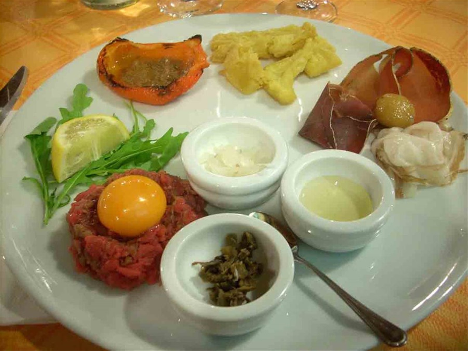Prelibatezze del Ristorante Pizzeria Italia di Lerma: gli antipasti