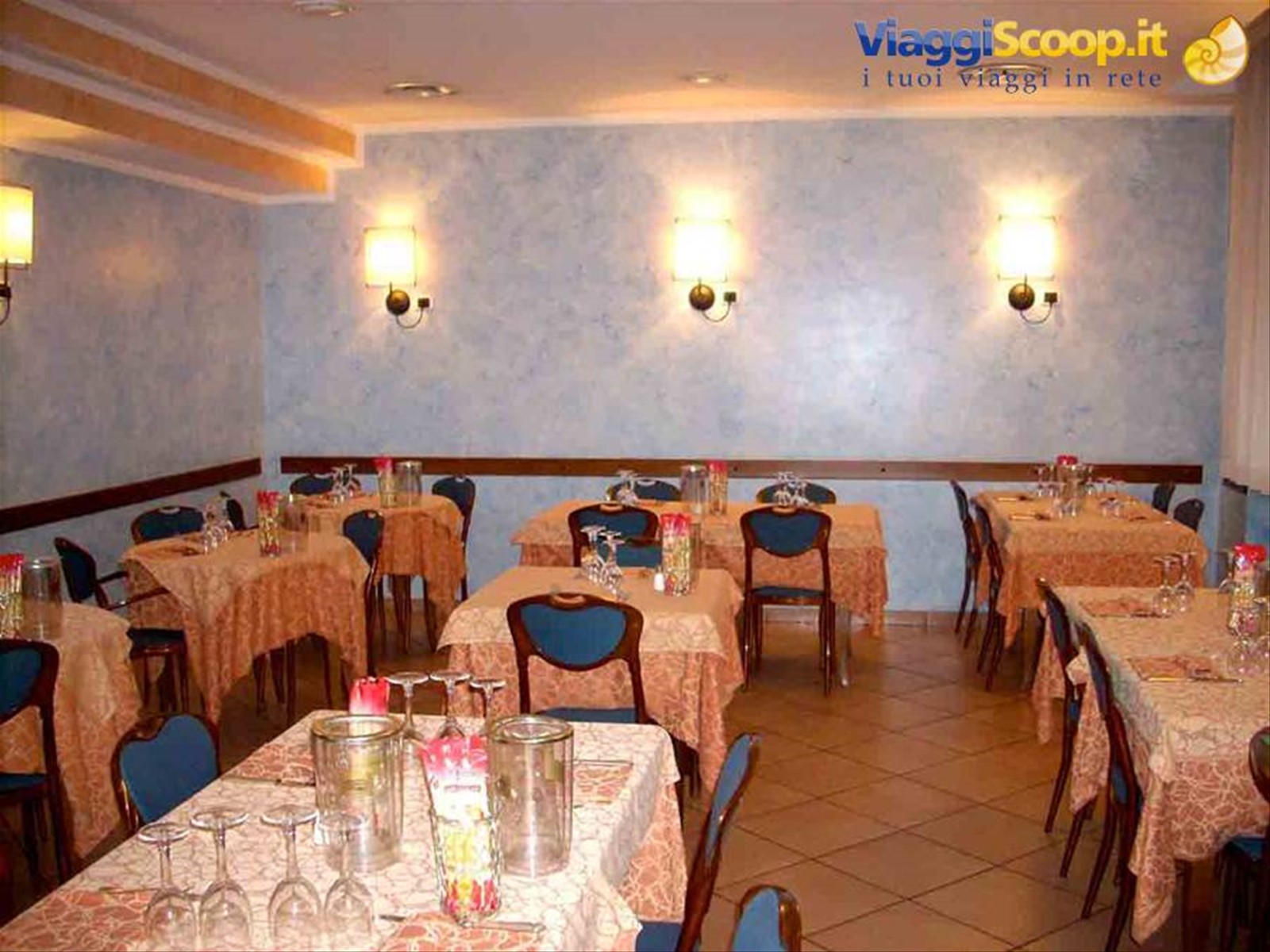 Nella sala del Ristorante da Maiuccia di Vigevano