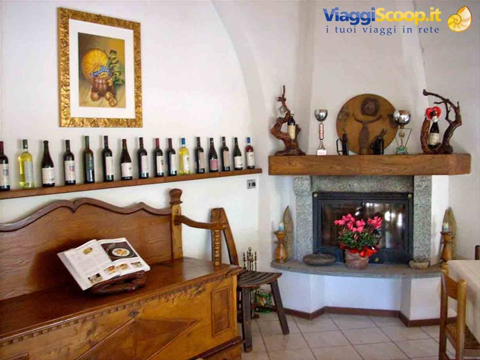 Nelle sale dell'Agriturismo Bottazza