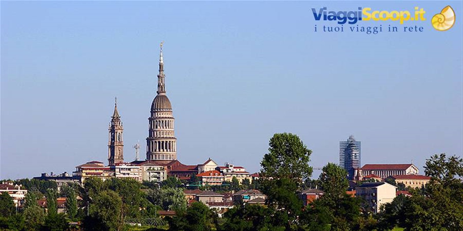 Veduta panoramica di Novara