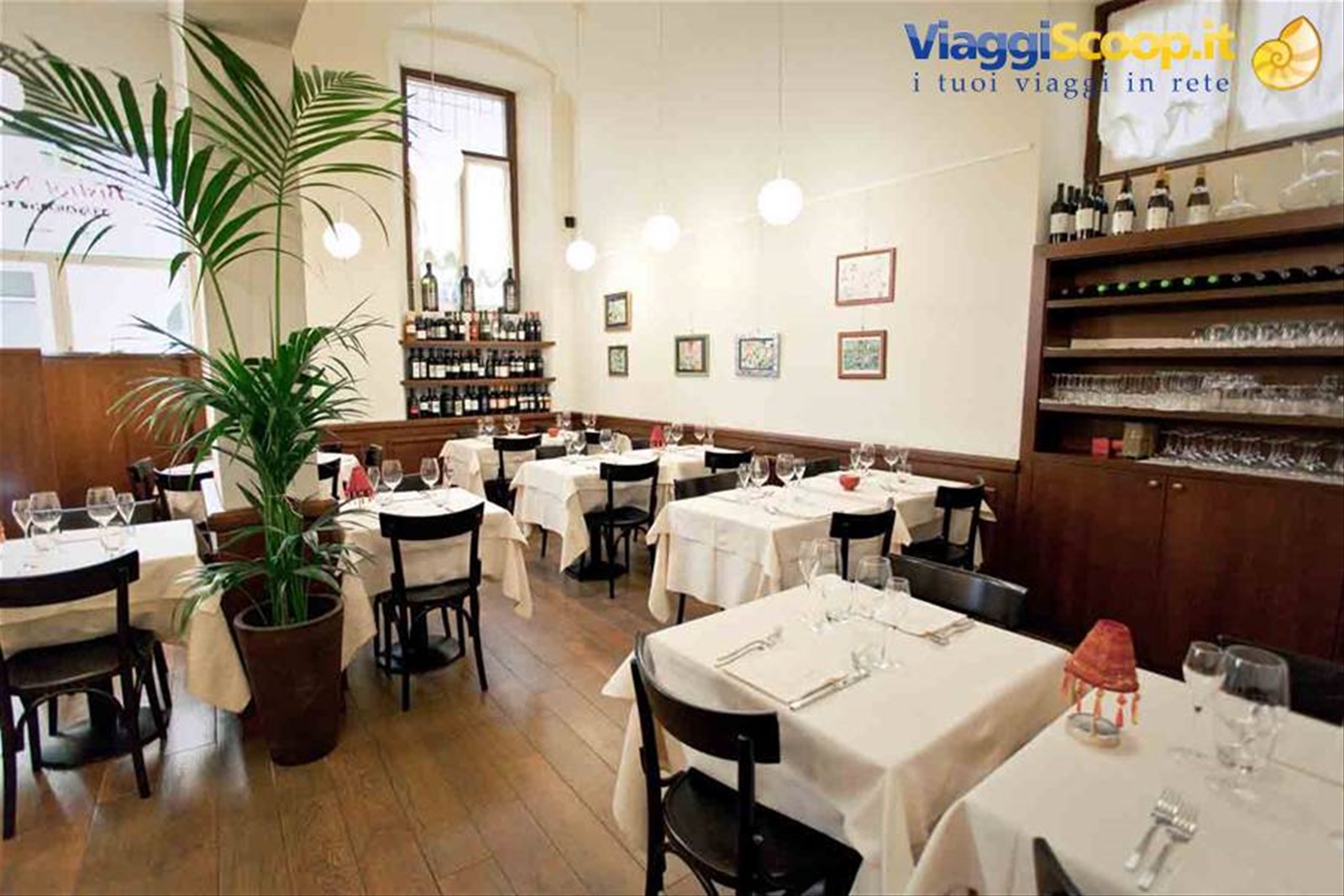 La sala del Bistrot Nuares