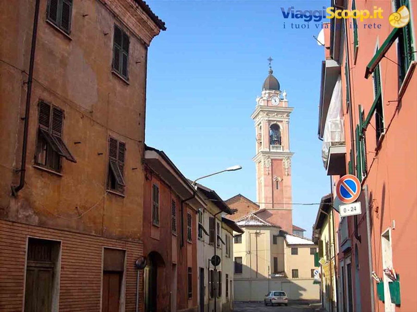 Nel centro storico di Pozzolo Formigaro
