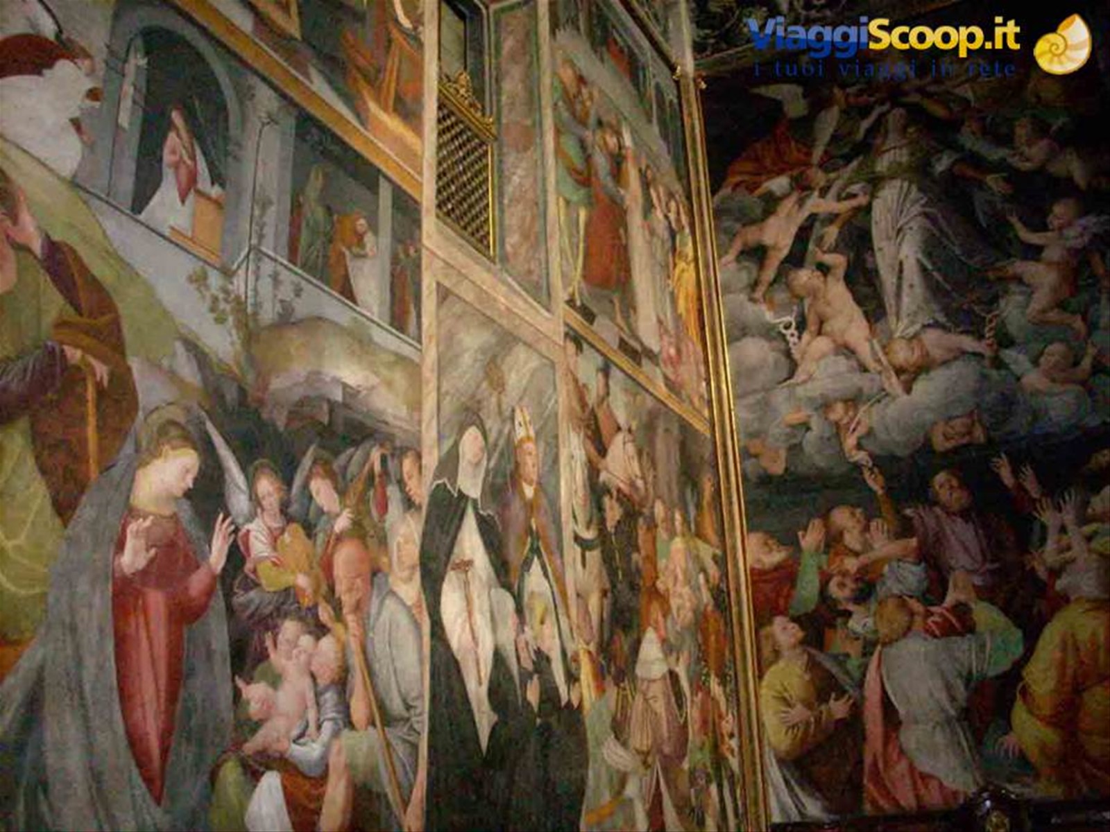 Chiesa di San Cristoforo, affreschi