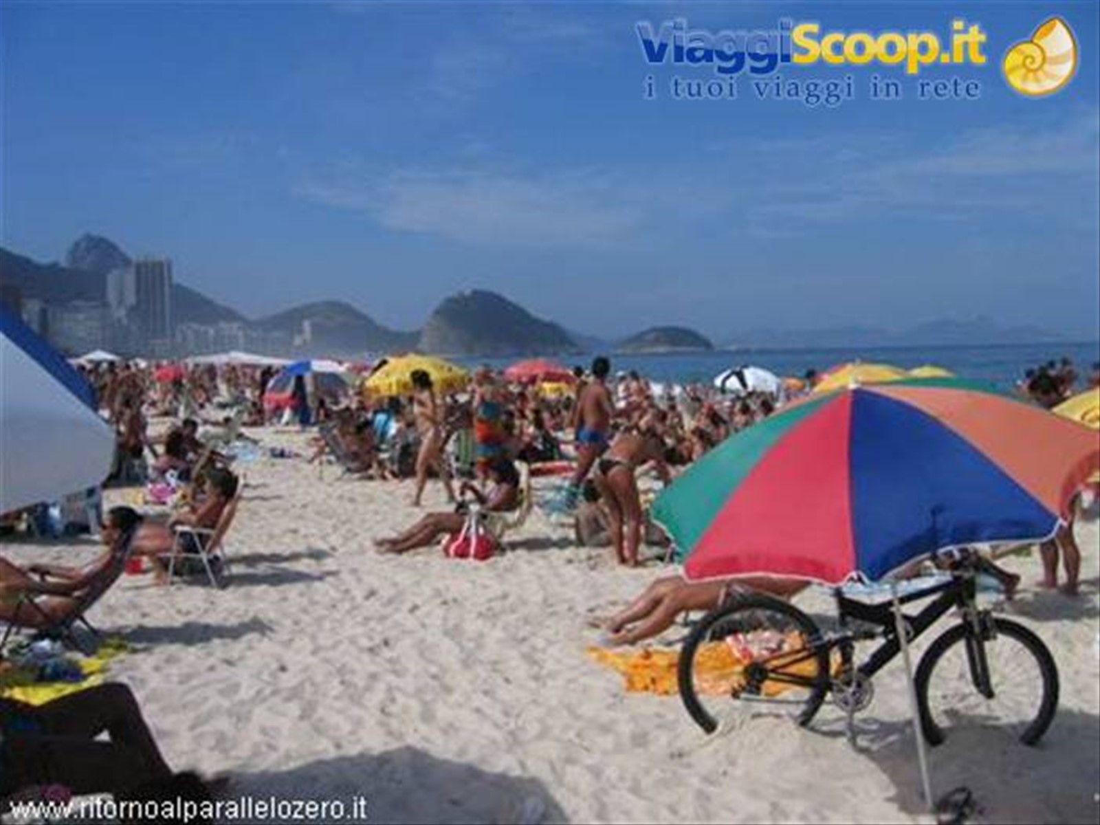 Sole, gente e mare