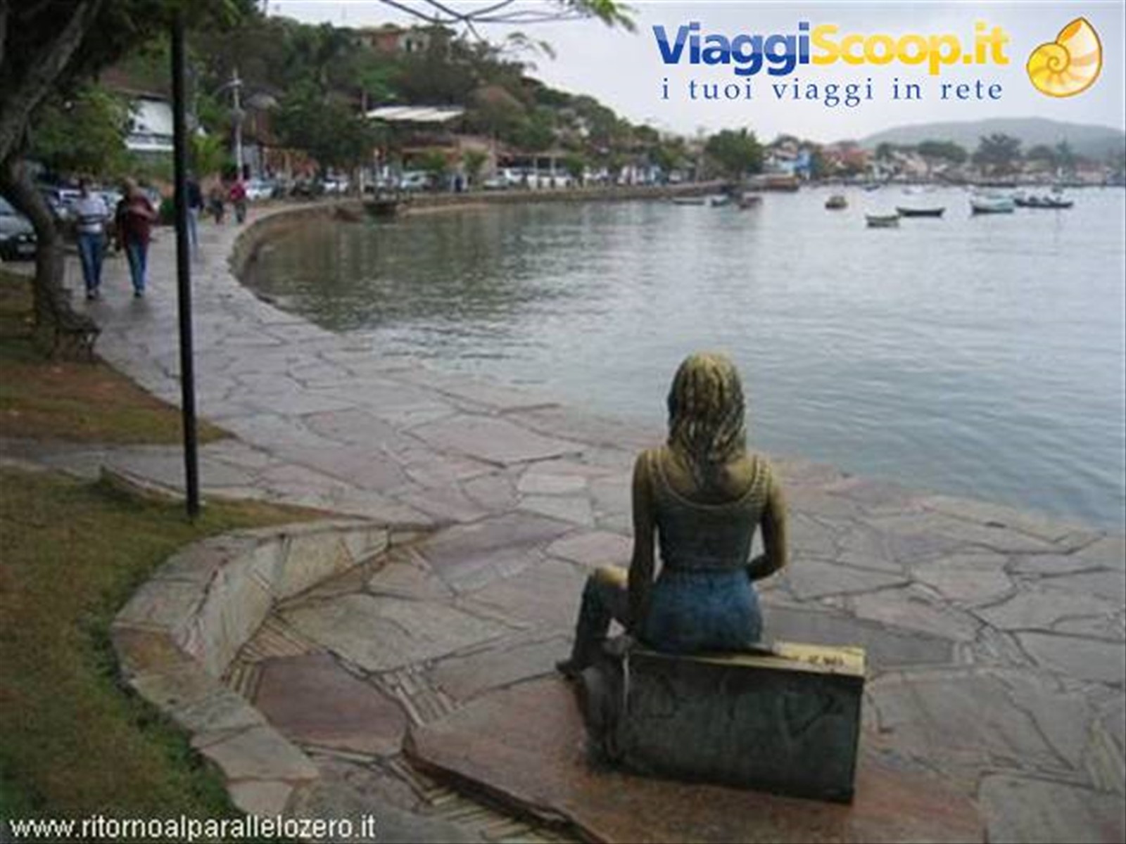 La sirenetta sul lungomare