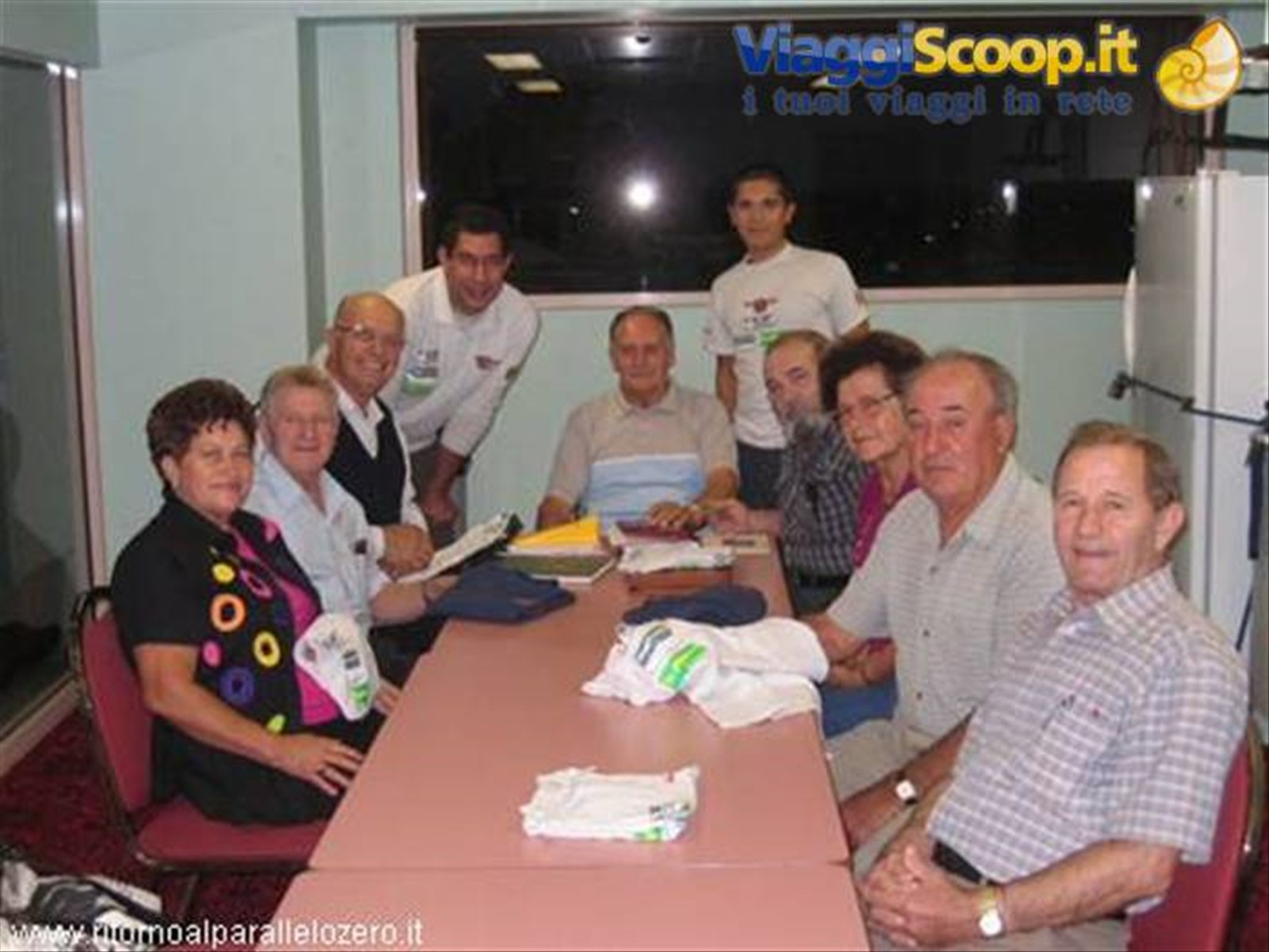 Con il comitato di Sydney