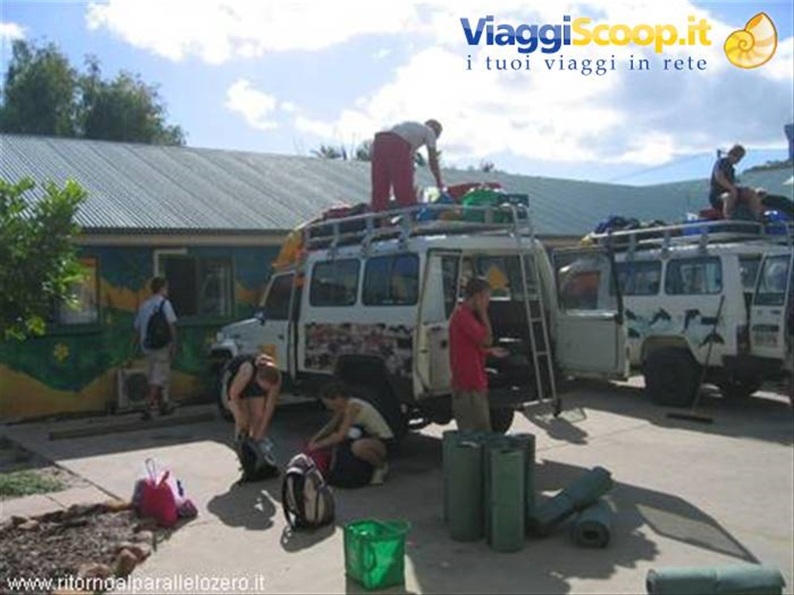 Preparativi per Fraser Island