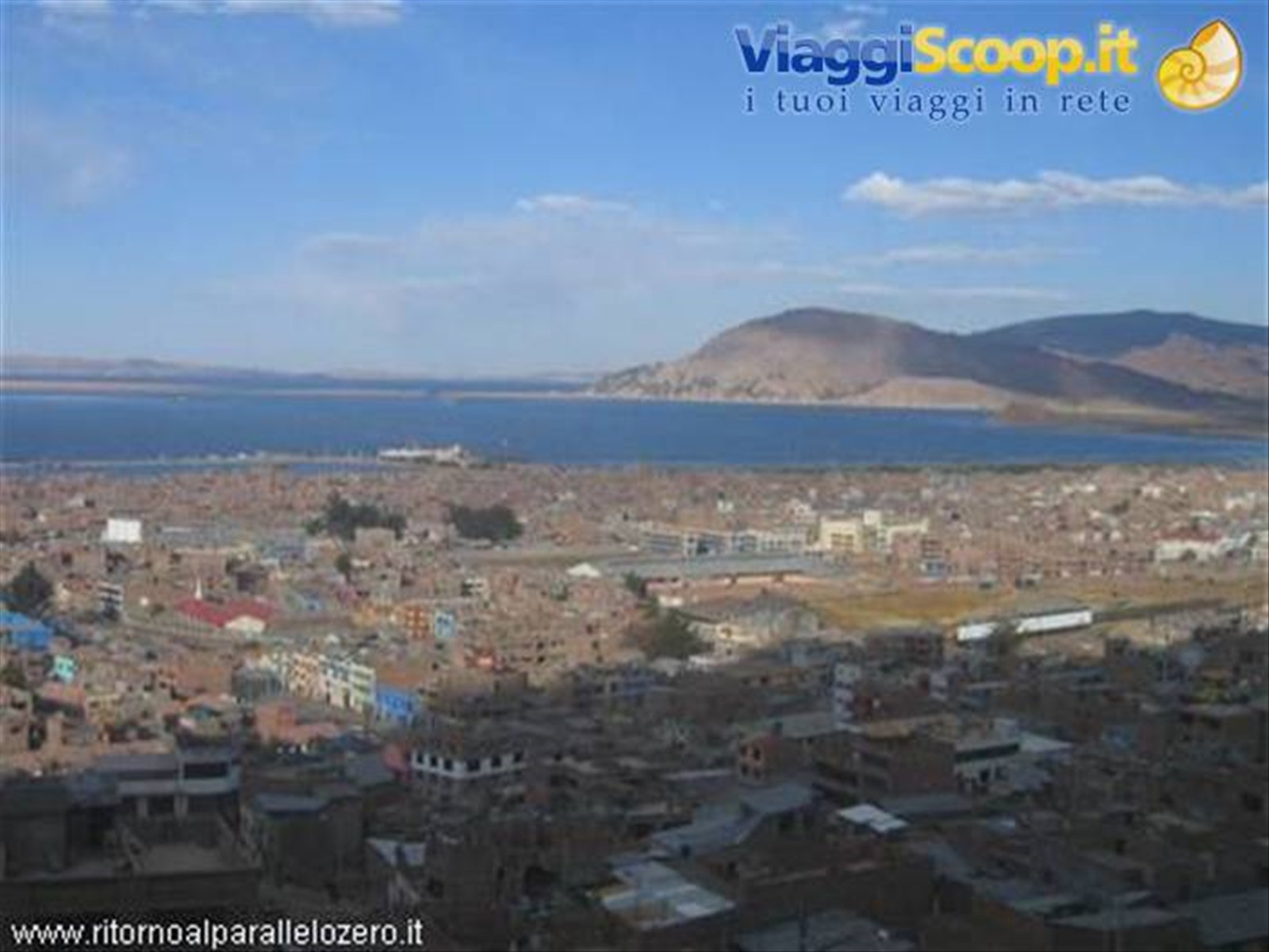 Visione aerea di Puno