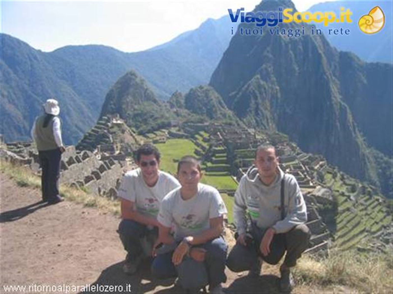 Sopra al Machu Picchu